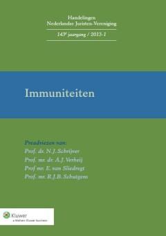 Immuniteiten / Handelingen Nederlandse Juristen-Vereniging, Verzenden, Gelezen