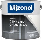 Wijzonol Dekkend Grondlak Wit 2,5 liter, Ophalen of Verzenden, Nieuw