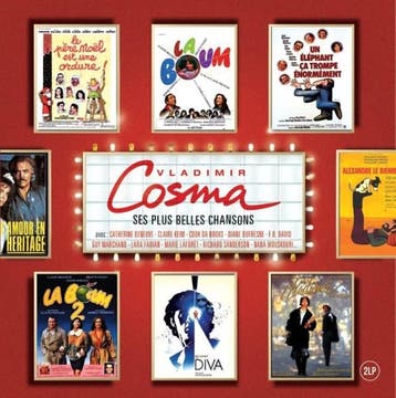 lp nieuw - vladimir cosma - SES PLUS BELLES CHANSONS-BEST..., Verzenden, Zo goed als nieuw, Overige formaten