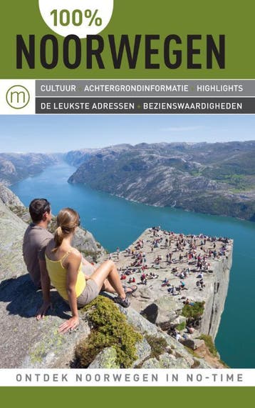100% Noorwegen / 100% landengidsen - Merete Irgens, Verzenden, Zo goed als nieuw, Merete Irgens