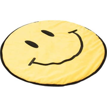Big Smile kattenplaid smiley geel Per stuk, Verzenden, Nieuw