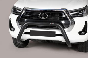 Bullbar zwart Toyota Hilux (2021-), Verzenden