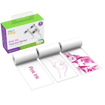 myFirst Thermal Sticker Wit, Roze Inkt, Ophalen of Verzenden, Nieuw