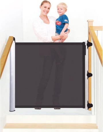 Lascal Kiddy Guard Accent Traphek - Zwart, Kinderen en Baby's, Traphekjes, Ophalen of Verzenden, Zo goed als nieuw