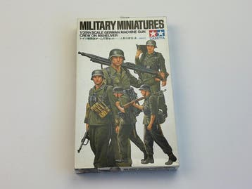 Tamiya | German Machine Gun Crew On Maneuver | 1:35 | 35184, Verzenden, Nieuw