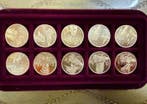 Olympische Spelen - Volledige collectie 22k goudmunten -, Verzamelen, Nieuw