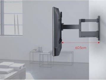 One for All WM 5450 - Full-motion TV Wandbeugel - 180°, Verzenden, Nieuw