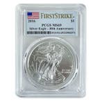 Verenigde Staten. 1 Dollar 2016 1 oz $1 USD American Silver