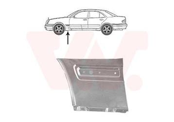 Spatbord o.a: Mercedes-AMG, Mercedes-Benz - E (VF210), Mercedes-Benz, Ophalen of Verzenden, Spatbord, Nieuw
