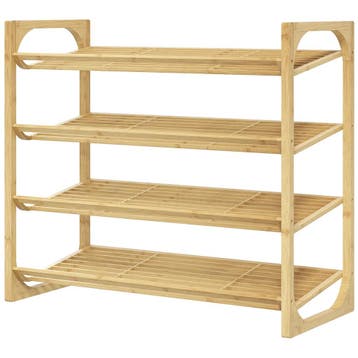 Schoenenrek Schoenenstandaard Van Bamboe 4 Niveaus Voor Maxi, Verzenden, Nieuw