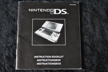 Nintendo DS Nintendo DS Manual Only NTR-SCN(A), Verzenden, Nieuw