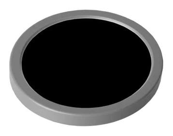 Grimas Cake Make Up 101 Zwart - 35 gram, Verzenden, Nieuw