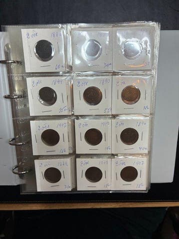 Zweden. Collection of 105+ coins, various denominations