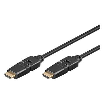 Haakse HDMI kabel 4K | Goobay | 2 meter, Verzenden, Nieuw