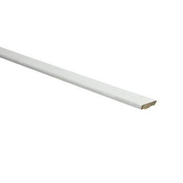 Afwerkl. met plakstrip eiken katoenwit (Afwerklijst), Overige materialen, Verzenden, 50 tot 150 cm, Overige typen