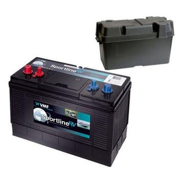 Aanbieding: Vmf Vdc31M Accu + Accubak, Verzenden