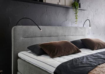 V3300 boxspringset kompleet met voetbord, Huis en Inrichting, Verzenden, Nieuw, Wit