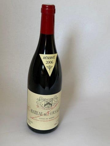 2006 E. Reynaud, Chateau de Fonsalette - Côtes-du-rhône - 1, Verzamelen, Wijnen, Nieuw