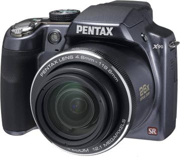 Pentax X90 Digitale Bridge Camera - Zwart, Verzenden, Zo goed als nieuw