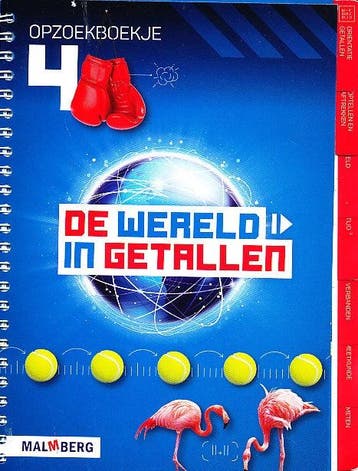De wereld in Getallen versie 5 Opzoekboekje groep 4, Boeken, Verzenden, Nieuw
