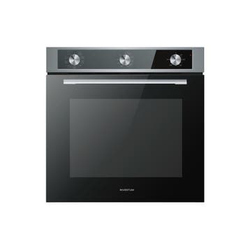 Inventum IOH6072RK oven 72 l Zwart, Roestvrijstaal359, Ophalen of Verzenden, Nieuw