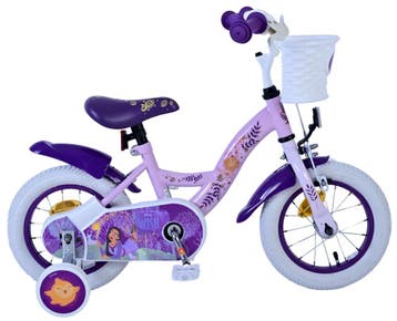 Disney Wish Kinderfiets - Meisjes - 12 inch - Paars, Verzenden, Nieuw, 14 inch of minder