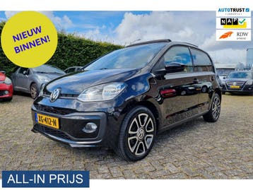 Volkswagen up! | Zakelijke Lease v.a. €174.3 pm, Automaat, Stof, Gebruikt, Zwart