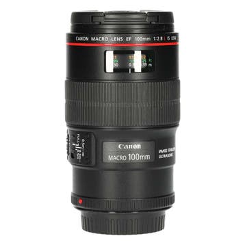 Canon EF 100mm f/2.8L Macro IS USM met garantie, Audio, Tv en Foto, Fotografie | Lenzen en Objectieven, Ophalen of Verzenden, Gebruikt