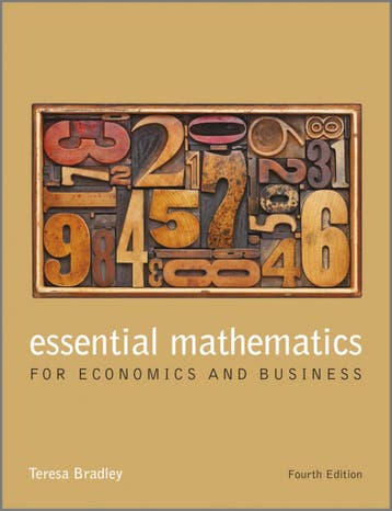 9781118358290 Essential Mathematics For Economics 4e, Verzenden, Zo goed als nieuw, T Bradley