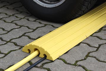 Slang  -  en kabelbrug Ø 40 mm  -  Geel  -  1500 mm  -, Verzenden