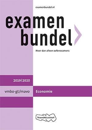 Examenbundel vmbo-gt/mavo Economie 2019/2020 9789006690743, Boeken, Schoolboeken, Verzenden, Zo goed als nieuw, P.M. Leideritz