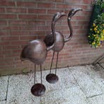 sculptuur, kraanvogels - 103 cm - IJzer