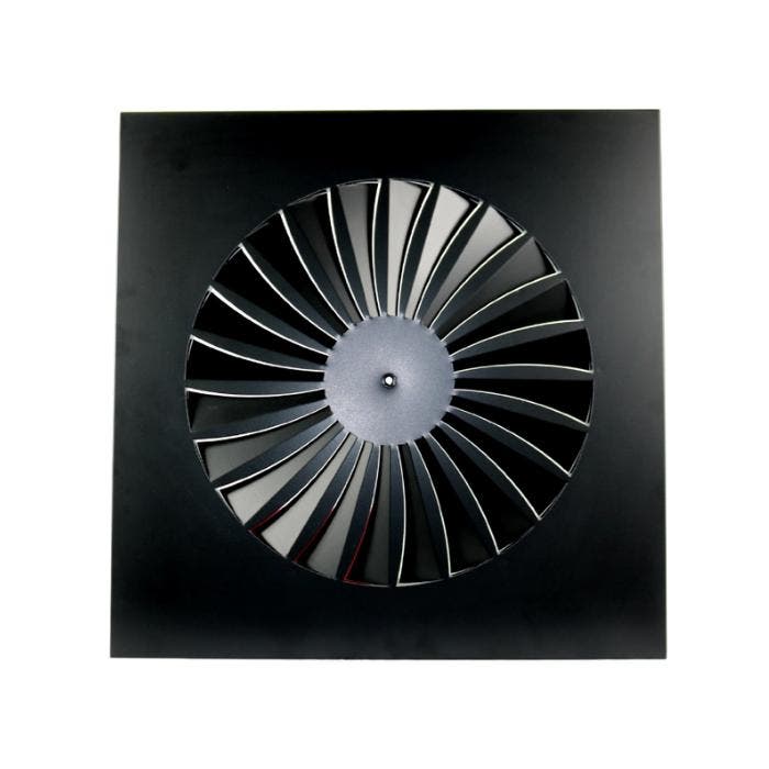 Whisper wervelrooster voor inleg systeemplafond, Doe-het-zelf en Verbouw, Ventilatie en Afzuiging, Nieuw, Verzenden