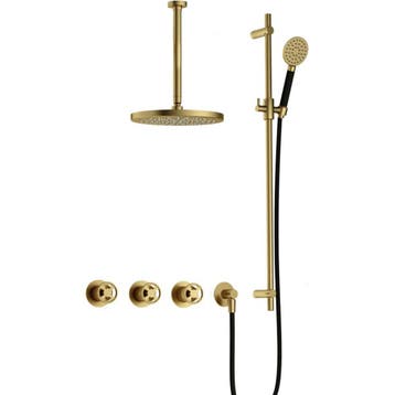 Hotbath Cobber - CW7067 - Inbouw Regendoucheset - Geborsteld, Ophalen of Verzenden, Nieuw