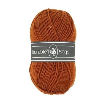 Durable Soqs 417 Bombay brown - Haakgaren / Breigaren, Ophalen of Verzenden, Nieuw, Breien of Haken, Wol of Garen