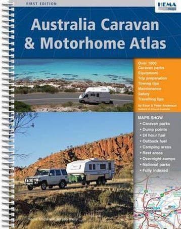 Australia Caravan and Motorhome Atlas - Hema Maps Atlas, Verzenden, Gelezen, Hema Maps Atlas