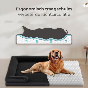 2dekans | CozySense® Orthopedische Hondenmand - 90 x 54 cm -, Dieren en Toebehoren, Ophalen of Verzenden, Zo goed als nieuw