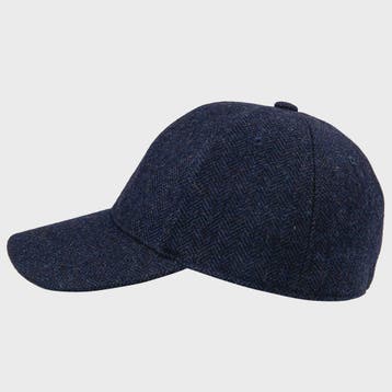 Herren Tweed Baseball Cap - Stijlvolle Wolmix Pet voor Heren, Verzenden, Nieuw