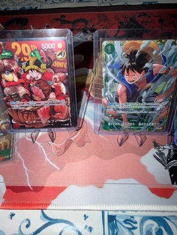 Bandai - 9 Card - One Piece - Monkey D. Luffy P-037,, Hobby en Vrije tijd, Nieuw