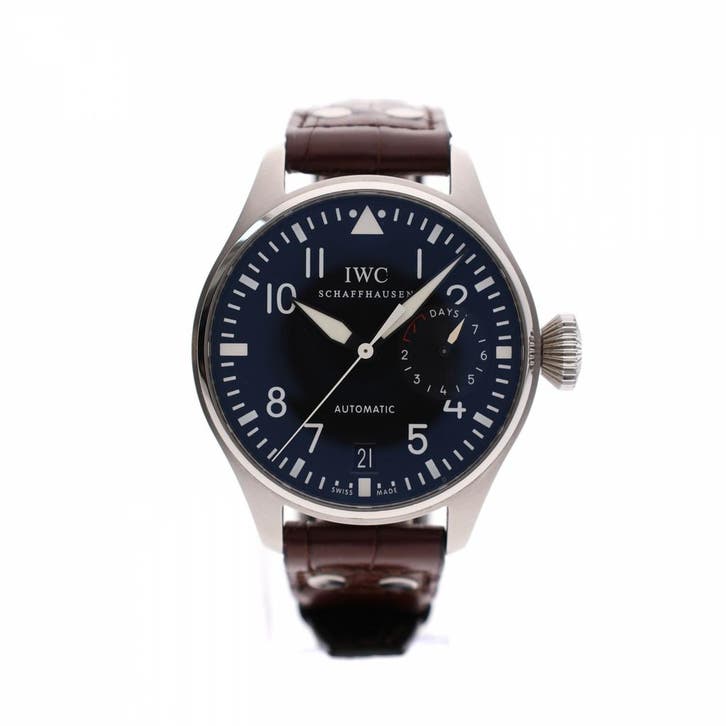 IWC Big Pilot Grosse Fliegeruhr 7-Days IW500401; Automa..., Sieraden, Tassen en Uiterlijk, Horloges | Heren, Zo goed als nieuw
