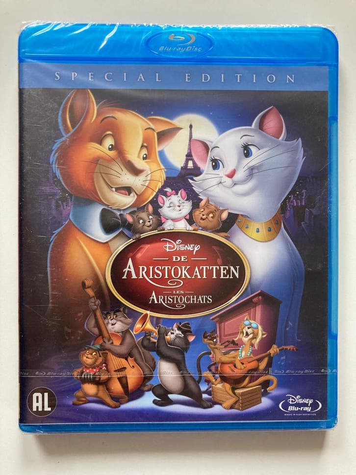 DE ARISTOKATTEN (IN SEAL) (BLURAY), Cd's en Dvd's, Blu-ray, Gebruikt, Verzenden