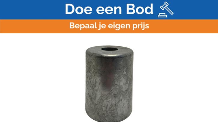 Bieden: Technoseal PRP-800407 Zink Propeller Anode for 60 m, Watersport en Boten, Bootonderdelen, Motor en Techniek, Nieuw, Zeilboot of Motorboot