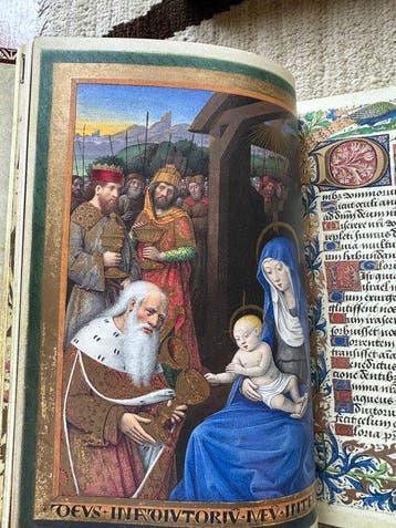 Frankrijk - Rhône; Fac simile - Livre d’heures de Charles