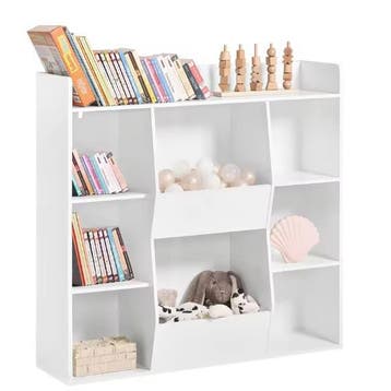 Kinder Opbergkast met 8 Open Vakken voor Boeken, Verzenden, Nieuw