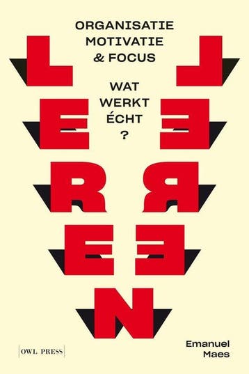 9789493491052 Leren leren Emanuel Maes, Verzenden, Nieuw, Emanuel Maes