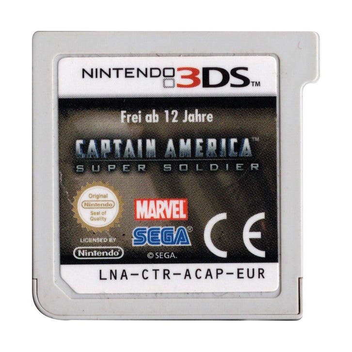 3DS Captain America: Super Soldier, Spelcomputers en Games, Games | Nintendo 2DS en 3DS, Zo goed als nieuw, Verzenden