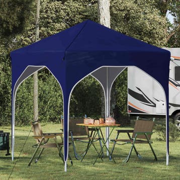 vidaXL Pop-up partytent 194 x 194 x 245 cm Blauw, Verzenden, Nieuw, Partytent