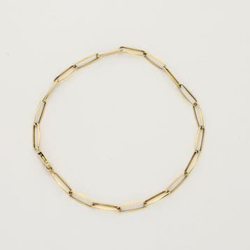 Armband - 14 karaat Geel goud, Sieraden, Tassen en Uiterlijk, Armbanden, Nieuw