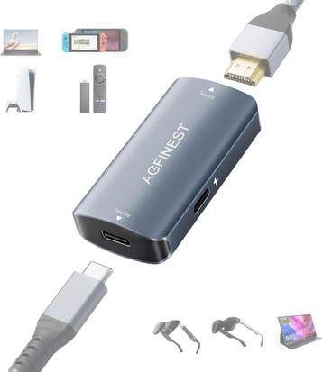 AR Bril Adapter HDMI naar USB-C | Tweedekansje | OP=OP, Ophalen of Verzenden, Zo goed als nieuw