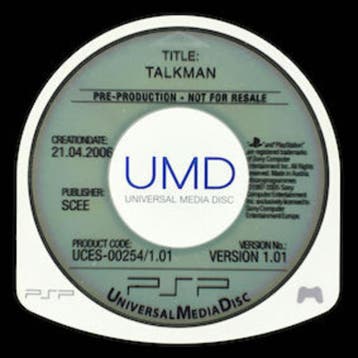 Talkman Pre-Production (Losse CD) (PSP Games), Ophalen of Verzenden, Zo goed als nieuw